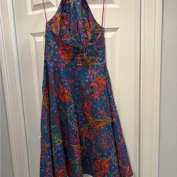 Ralph Lauren Multicolor Paisley Dress - Picture 2 of 4